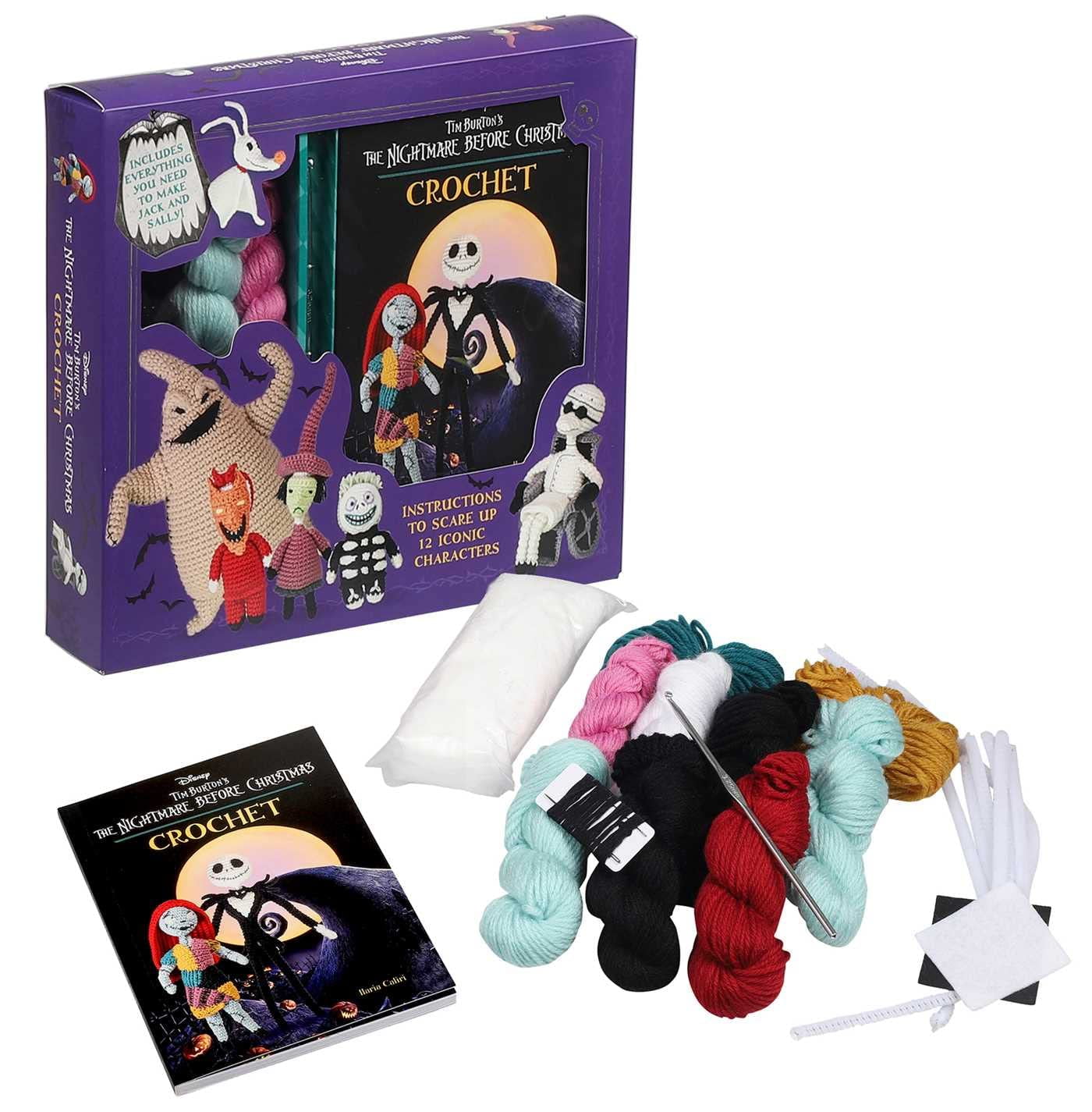 Crochet Kits: Disney Tim Burton's The Nightmare Before Christmas Crochet  (Mixed media product) 