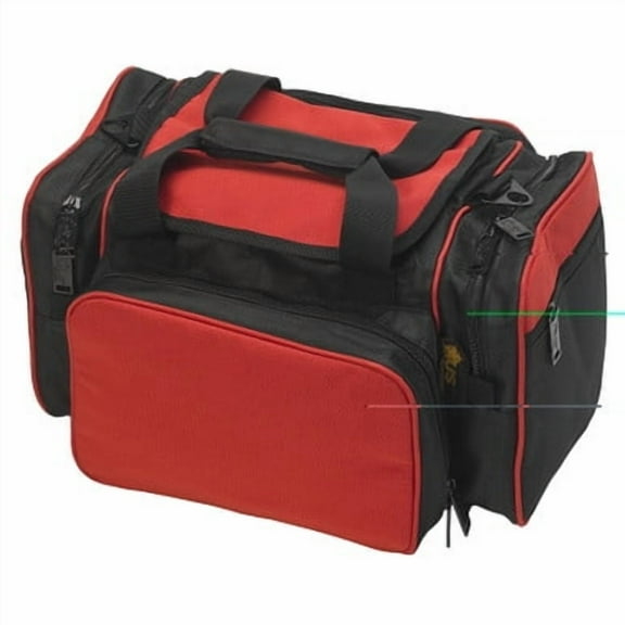 US PeaceKeeper P22202 Red w/Black 600 Denier Polyester Small Range Bag
