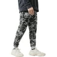 thumbnail image 2 of Ma Croix Men's Premium Slim Fit Fleece Jogger Sweatpants with Elastic Bottom, 2 of 11
