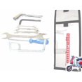 thumbnail image 1 of Lambretta Hand Tool Kit 7 Piece & White Woven Pouch Jack Spanners Set Etc, 1 of 1