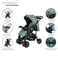 thumbnail image 2 of Carriola con Autoasiento Reversible Reclinable y Plegado Fácil Elite D'Bebe - Verde, 2 of 8