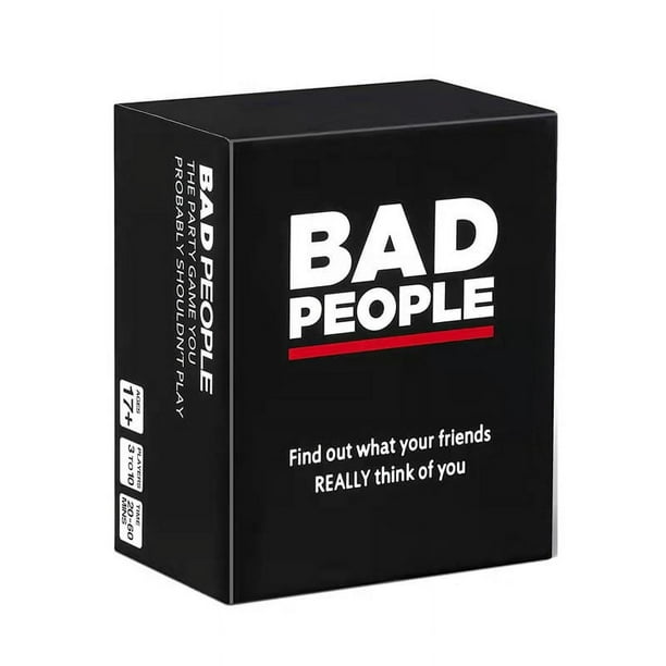 BAD PEOPLE evil game full English card game family party board game