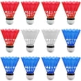 thumbnail image 1 of VORCOO 12Pcs Nylon Crown Badminton Shuttlecocks for Training with Enhanced Stability and Durability for Indoor and Outdoor Use, 1 of 9