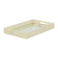 thumbnail image 1 of Cheungs FP-3986WTSV Labai Shagreen Mirrored Tray, White & Silver, 1 of 1