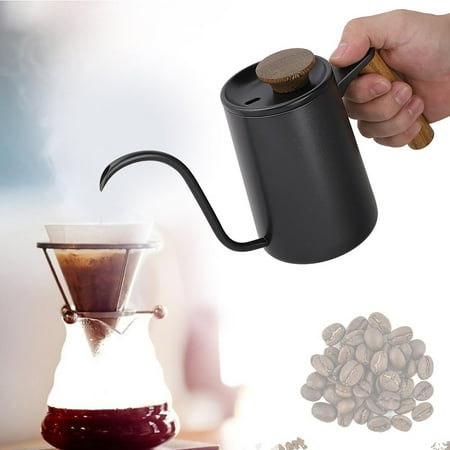 

Coffee Pot Light-Weighted Rust Resistant Premium Grade Hot-Resistant Gooseneck Kettle Coffee For Camping