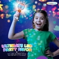 thumbnail image 4 of Varita LED giratoria con forma de orbe mágico, con pilas, de Toy Happy Kids, 4 of 7