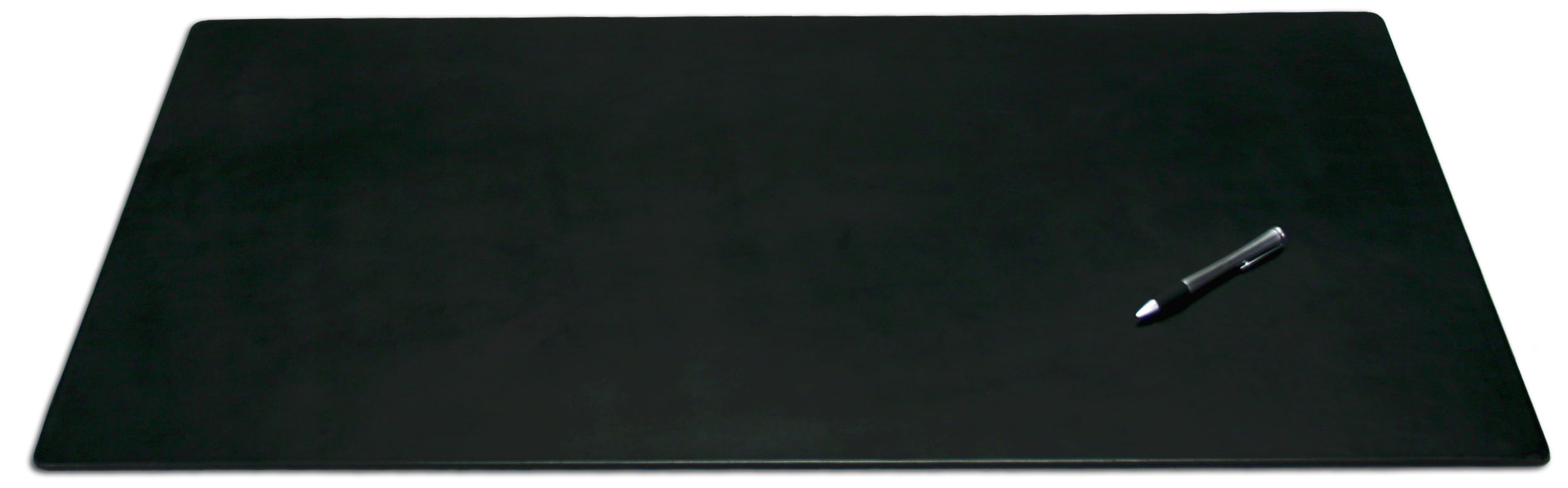 Black Leather 34 X 20 Desk Mat Without Rails Com