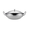 thumbnail image 1 of 1 Set of Stainless Steel Pot Multipurpose Pot for Home Hot Pot Cooking Pot, 1 of 4