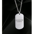thumbnail image 4 of Stainless Steel Islamic Allah Protection Quran Necklace Inspirational Muslim Arabic Verse Pendant Chain Religious Islam God Prayer Amulet Jewelry for Men Women, Silver, Praise to be Allah, 4 of 6