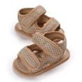 thumbnail image 5 of Newborn Infant Baby Boys Girls Sandals Soft Sole Kids Non Slip Shoes Beach Shoes First Walkers 0-18M, 5 of 8