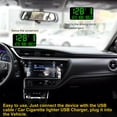 thumbnail image 6 of XiYin 5.5 Inch GPS Speedometer Odometer HUD Digital Display,With Over Speeding Alarm For All Vehicle Auto Truck Bicycle Motorcycle,Speed, Driving Mileage automotive exterior accessories, 6 of 9