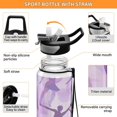 thumbnail image 4 of Sports Water Bottle 1000ML Tritan Food Grade Clear Water Bottle Fitness Outdoor Sports Bike Dance, 4 of 7