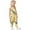 Yellow, variant on Gzbliryd Girls Floral Jumpsuit Wide Leg Loose Ruffle Sleeve Girl's One-Piece Suit for Girls Casual Overalls with Pockets (Black,3-4 Years)