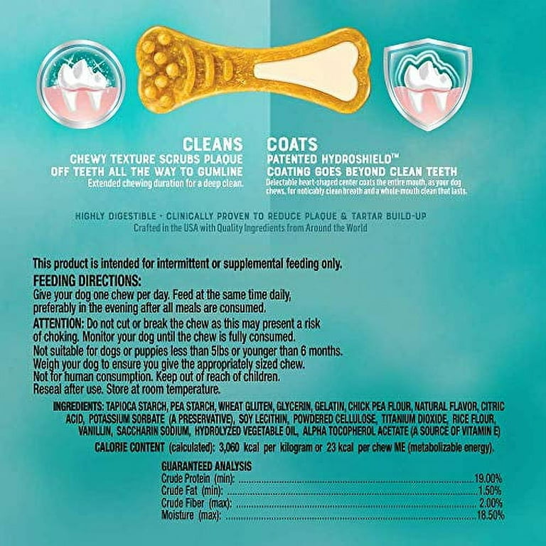 Frontline Oral Defense Dental Chews for Extra Small Dogs 7 Chews Walmart