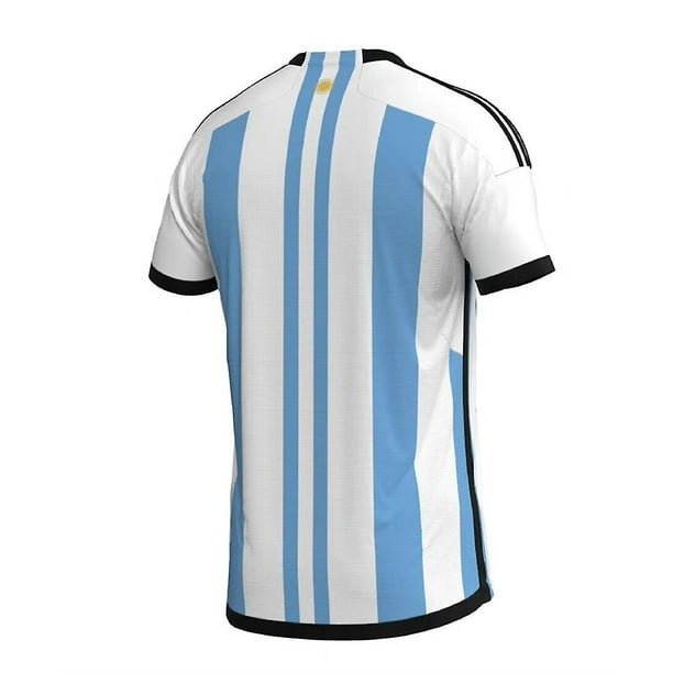 Argentina Champions Three Stars Marcos Acuña 8 Youth Away Jersey - Praise  To Heaven