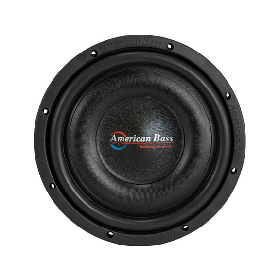 AMERICAN BASS SL 10” 300W/600W (RMS/MAX) SHALLOW-MOUNT 4-OHM DVC SUBWOOFER SUB