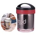 thumbnail image 4 of relayinert Tasse Thermique à Soupe avec Couvercle en Acier Inoxydable Contenant Alimentaire Isolé Porte-Repas, 4 of 6