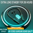 thumbnail image 4 of today's Deals of the day Wireless Earbuds, Bluetooth 5.3 in Ear Buds Light-Weight Headphones with Deep Bass Sound,48 Hours Playtime Headset,Clear Calls Earphones with Mics for Sports Workout, 4 of 9