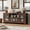 Brown, variant on Farmhouse TV Stand for 65 Inch TV,Wooden Entertainment Center with Stylish Glass Door,Large Sideboard Buffet Cabinet with Adjustable Shelves,TV Console Table Storage Cabinet for Living Room Bedroom