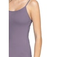 thumbnail image 6 of ClothingAve. Women's Basic Cami w/ Adjustable Spaghetti Straps-1 (Plus) Dusty Lilac 3X, 6 of 7