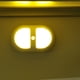 thumbnail image 4 of Advancent Luz fácil de la pared del sensor de la instalación del ABS para una amplia gama conveniente de usos Sensor de movimientos automático Iluminación y accesorios Luz amarilla 0.7W, 4 of 6