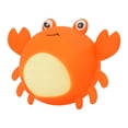 thumbnail image 2 of Crab Water Ball Reusable Splash Toy Summer Pool Game Squeeze Floating Bath Ball Outdoor Beach Activity Backyard Water Fun Orange, 2 of 6