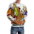 thumbnail image 6 of Scooby Doo Unisex Adult Sweatshirt Novelty Hoodie 3D Print Casual Sweater Jacket Pullover Hoodie Fall Winter Clothes M, 6 of 8