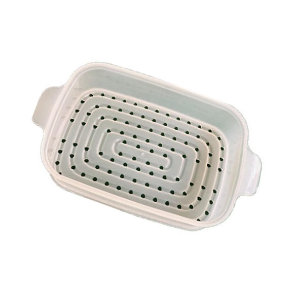 para Accesorios Olla de Cocina Multifuncional Bandeja de Cocción Al Cesta de Al Aire Libre para de Pescado Senderismo Picnic mayimx vapor de cocina