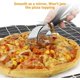 thumbnail image 2 of Cortador de pizza de acero inoxidable de calidad, cortador de pizza súper afilado con mango antideslizante, fácil de limpiar., 2 of 5