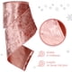 thumbnail image 2 of Cinta decorativa MAYREEL, 10 m x 10 cm, terciopelo dorado rosa, alambrada, 2 of 6