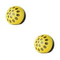 thumbnail image 2 of Monstrate mini altavoces compatibles con bluetooth altavoz inalámbrico portátil pequeño reproductor de música en forma de bola para Amarillo 2piezas, 2 of 6