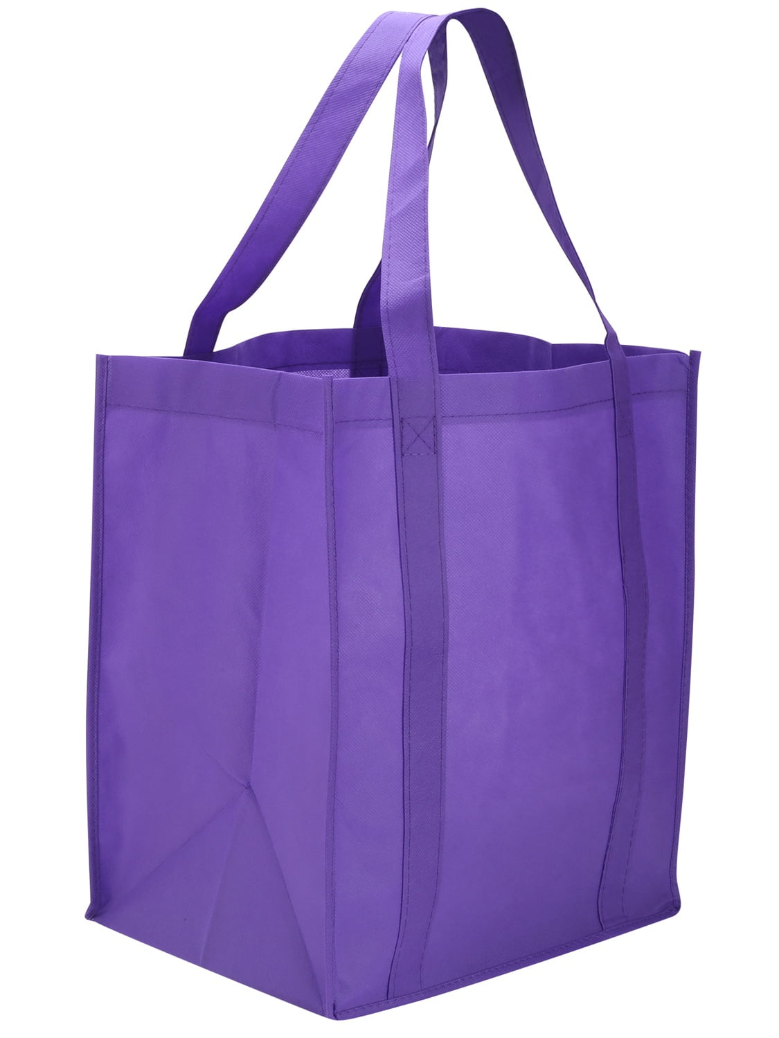 Washable Details about   50 Pack Reusable Grocery Shopping Bags 15"x14"x6.6" Heavy Duty Fo... 