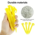 thumbnail image 5 of Heavy Duty Camping & Hiking Tent Stakes - 20 Pcs Lightweight Tarp Nails Durable Spiral Design for Outdoor Adventures, 5 of 8