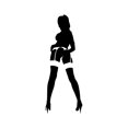 thumbnail image 1 of Sexy Stripper Girl Sticker Decal Die Cut - Self Adhesive Vinyl - Weatherproof - Made in USA - Many Color and Sizes - pole dancer stripping performer dancing, 1 of 6