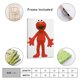 thumbnail image 2 of Elmo Cuadro decorativo colgante - Arte de pared - Póster enmarcado - Decoración de pared - Regalos para familia, amigos y aficionados 40*60 cm, 2 of 6