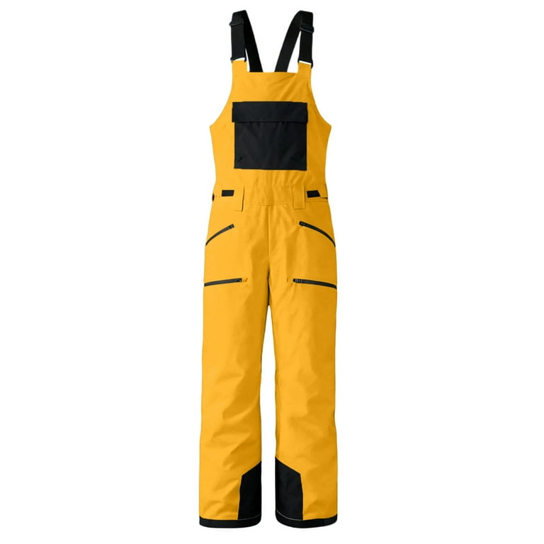 Pxkloy Bib Snow Pants for Women Baggy Outdoor Snowboard Pants