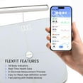 thumbnail image 6 of FlexFit Smart Digital Bathroom Scale with Body Fat Percentage, 8-Electrode, Bluetooth/WiFi, 6 of 8