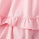 thumbnail image 5 of Gibobby Conjunto de 2 uds de vestido para bebé Conjunto de pantalones de flores para bebés y niños pequeños, camiseta de manga larga con volantes(Rosa, 3-4 Años), 5 of 5