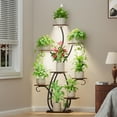 thumbnail image 3 of Soporte para Plantas EVAWOO de 147 cm de Alto, 8 Niveles con Luz para Interior, 3 of 8