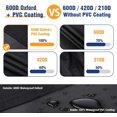 thumbnail image 3 of Garden Furniture Cover, Garden Furniture Protective Cover, Rectangular Seating Sets, Garden Tables and Furniture Sets, Waterproof Breathable Material 600D Oxford, 3 of 7