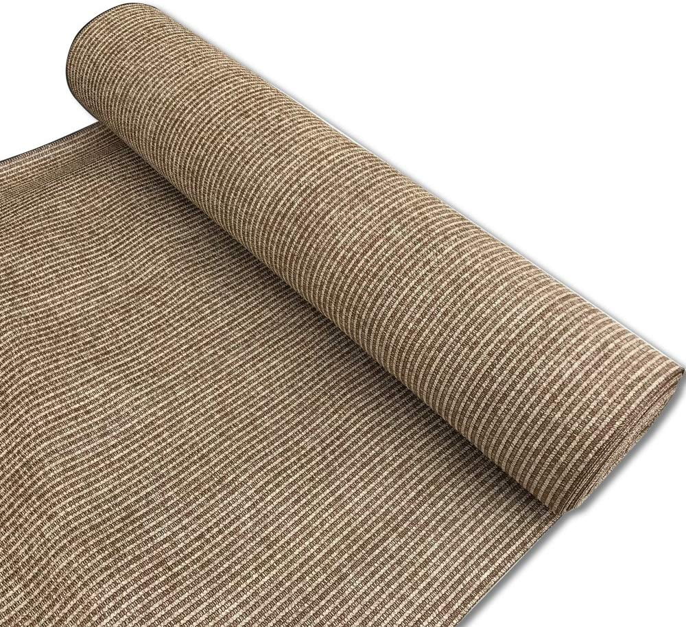 ALION HOME Walnut 180 GSM Outdoor Sunblock Shade Fabric Roll, 95% UV
