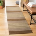 thumbnail image 2 of SAFAVIEH Marbella Danny Striped Area Rug, Beige/Brown, 6' x 9', 2 of 6