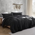 thumbnail image 4 of Byourbed Natural Loft® Oversized Comforter Set - Black Black - King, 4 of 5