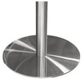 thumbnail image 5 of Stella 36" Round Dining Table w/ Faux Marble Top and Brushed Silver Metal Base by Diamond Sofa, 5 of 6