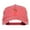 Red, variant on Mini Hot Dog Embroidered Washed Cap - Red OSFM