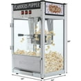 thumbnail image 6 of ROVSUN Bar Style Popcorn Machine w/ 8 Ounce Kettle for Home Movie Theater, Black, 6 of 9