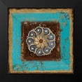 thumbnail image 2 of Tava Studios 15x15 Black Modern Framed Museum Art Print Titled - Exotic Medallion I, 2 of 5