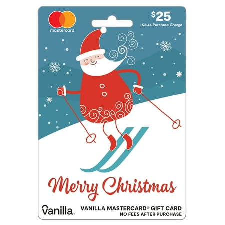 $25 Vanilla Mastercard® Gift Card - Holiday - Walmart.com