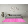 thumbnail image 3 of Ahgly Company Indoor Rectangle Abstract Pink Modern Area Rugs, 7' x 10', 3 of 4