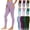 Purple, variant on HAOTAGS Women High-Waisted Yoga Pants,Tummy Control Breathable Moisture-Wicking Yoga Leggings Purple L